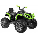 Elektrická štvorkolka Quad ATV - čierno-zelená